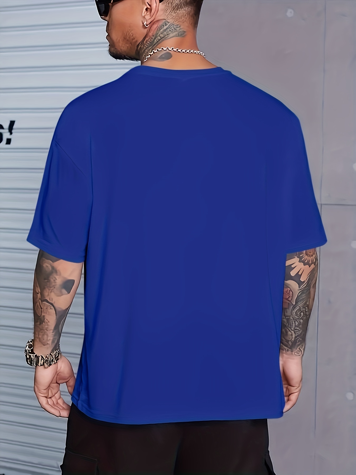 plus size tees creative letter print mens casual tees short sleeve oversized t shirt summer loose tops gifts for man details 25