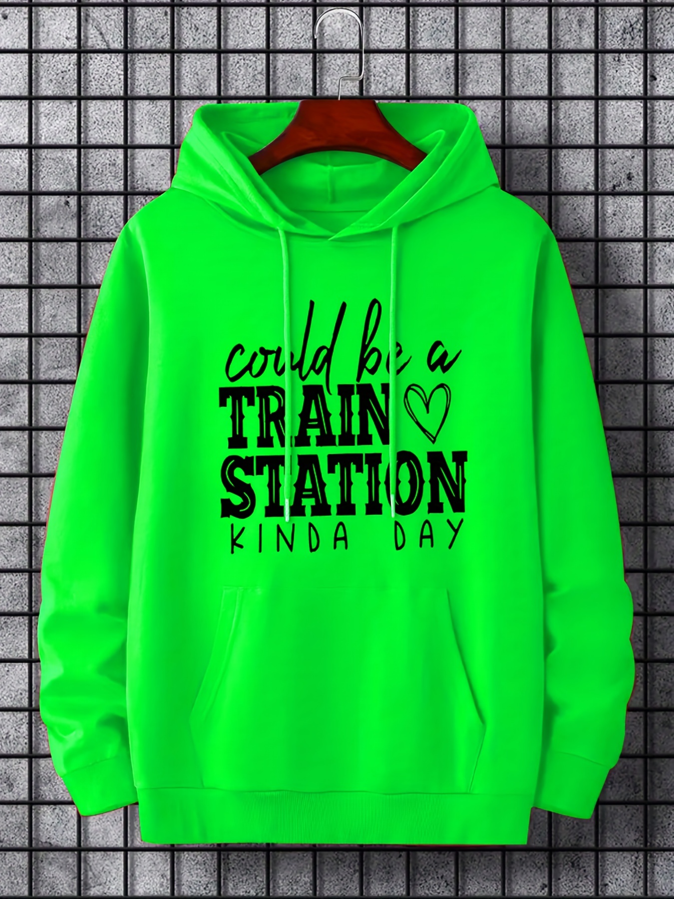 funny letters print mens casual hoodies drawstring comfortable oversized hooded pullover sweatshirt plus size details 26