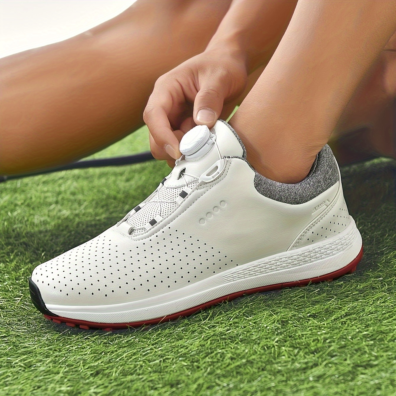 womens fashion and lightweight golf shoes comfortable breathable and non slip casual shoes details 0