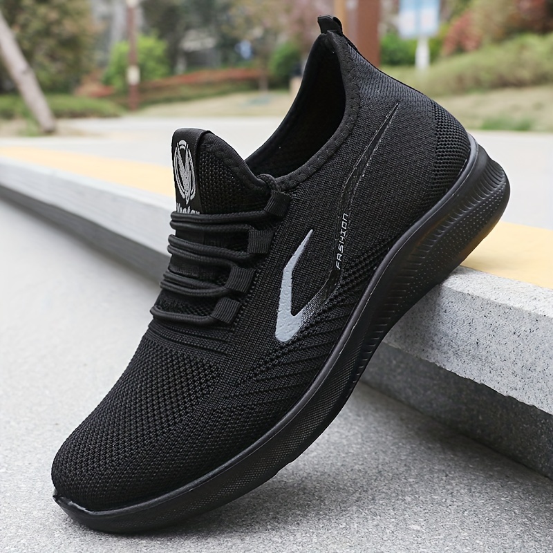 Mens Lightweight Woven Breathable Sneakers Durable Soft Sole Comfy Outdoor Walking Camping Shoes Men s Shoes Temu details 4