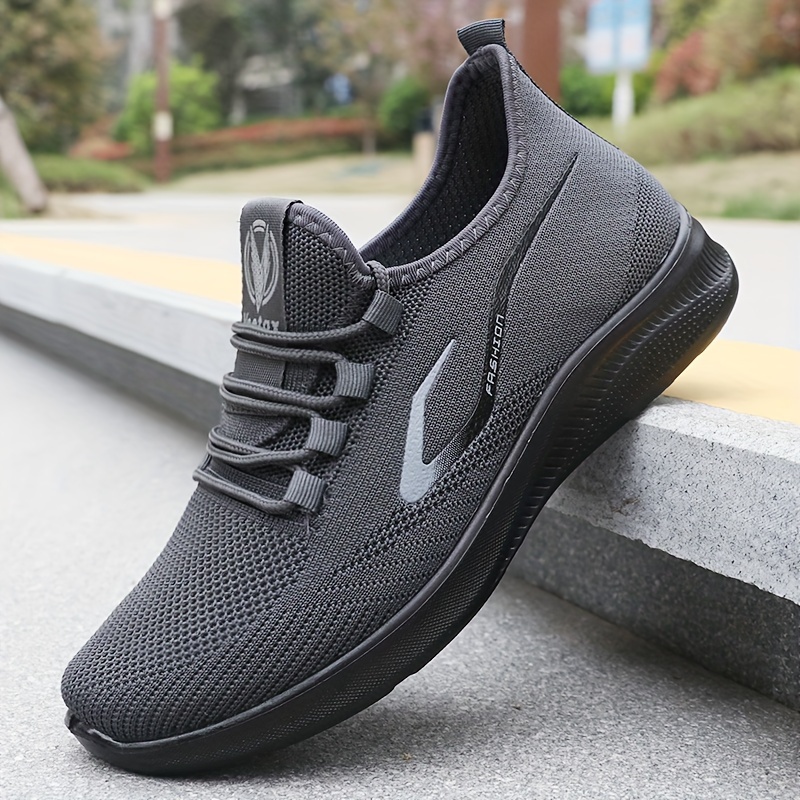 Mens Lightweight Woven Breathable Sneakers Durable Soft Sole Comfy Outdoor Walking Camping Shoes Men s Shoes Temu details 5