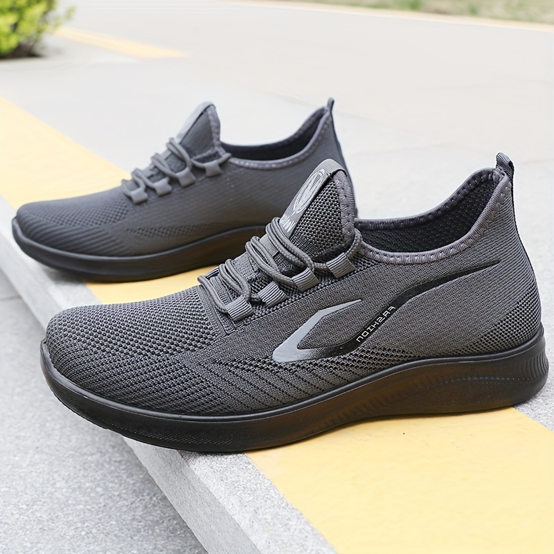 Mens Lightweight Woven Breathable Sneakers Durable Soft Sole Comfy Outdoor Walking Camping Shoes Men s Shoes Temu details 7