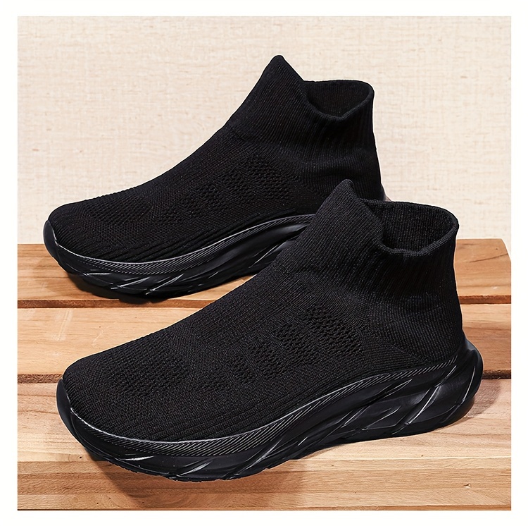 Men S Slip-On Sneakers - Breathable, Comfortable High-Top Casual Shoes With Soft Eva Sole For All Seasons Mens Shoes Shoes For Men details 23