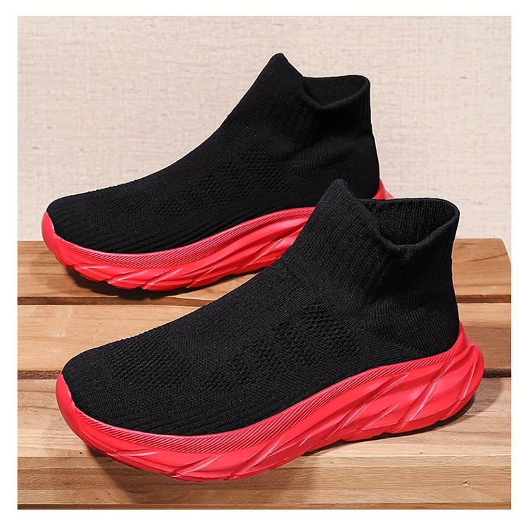 Men S Slip-On Sneakers - Breathable, Comfortable High-Top Casual Shoes With Soft Eva Sole For All Seasons Mens Shoes Shoes For Men details 24