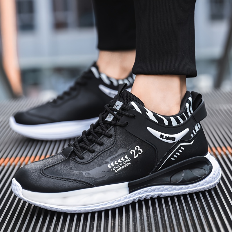 Men S Breathable Mesh Sneakers - Versatile Casual & Running Shoes With Soft Rubber Sole, Lace-Up, All-Season Comfort details 8